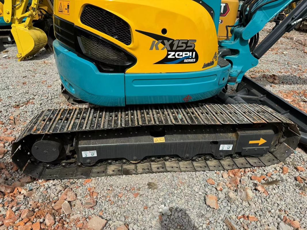 Kullanılmış sürünen kazıcı Kubotad 155 Kaliteli inşaat makineleri Japon Mini Kubota 155 Ucuz fiyatla