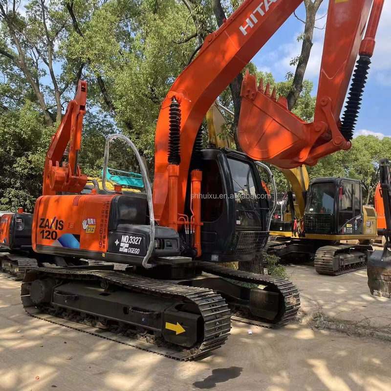 turuncu renkte kullanılmış Hitachi zx120/ikinci el Hitachi zx120 ucuz fiyatlı satışta