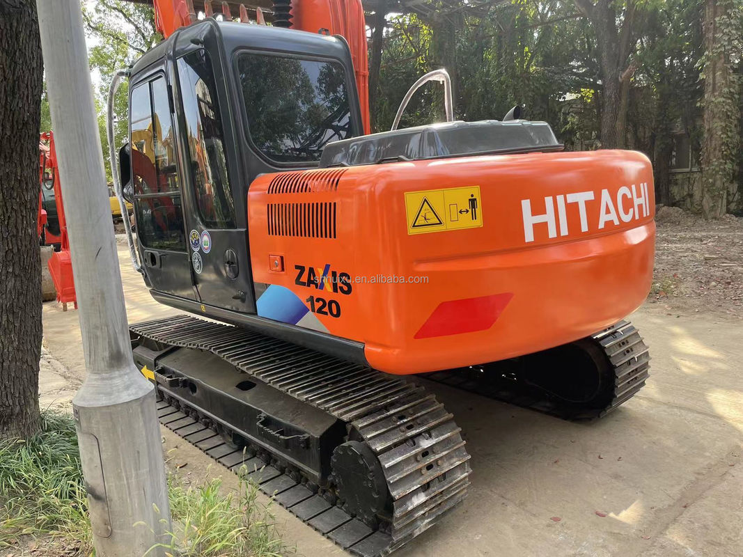 turuncu renkte kullanılmış Hitachi zx120/ikinci el Hitachi zx120 ucuz fiyatlı satışta