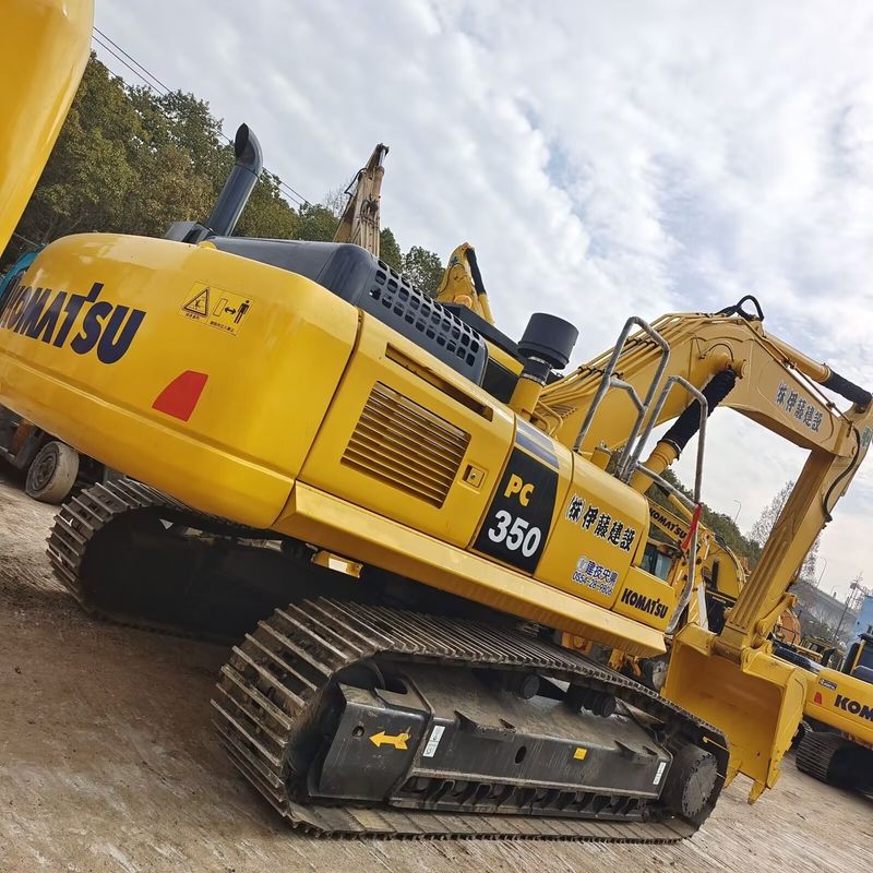 Kullanılmış komatso kazık makineleri sürünen dumper Komatso PC350 PC200 PC400 /kabın makinesi kullanılan kabın komatso