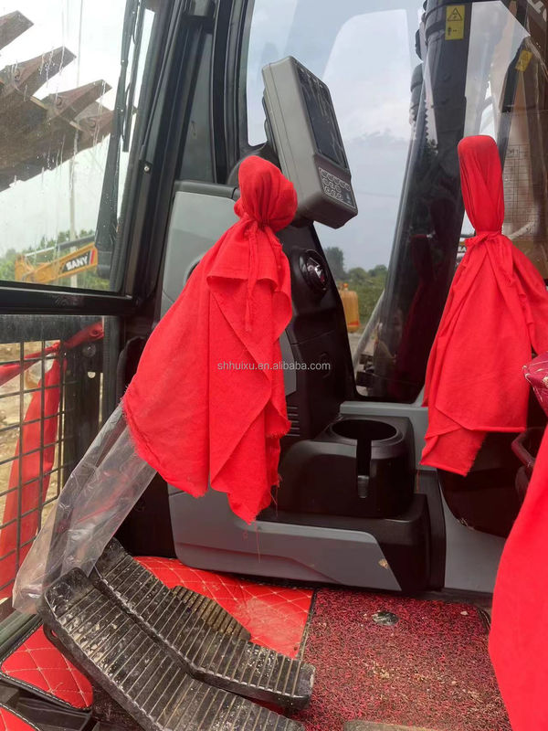 Kullanılmış hidrolik sürünen kazıcı SANY 135 Çin markası kullanılmış SANY kazıcı SANY 135 EPA ile