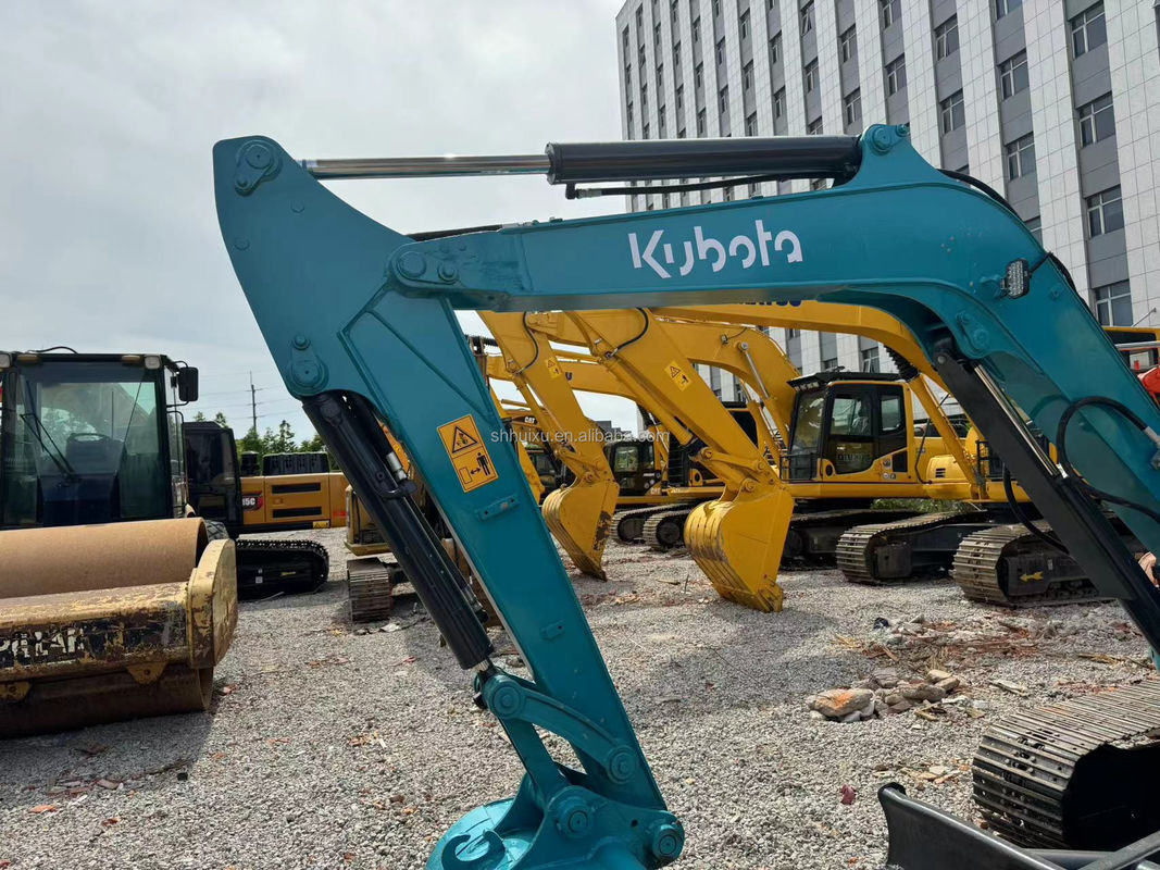 5.5 Ton Mini Kullanılmış Ekskavator Kubota Kx155 Orijinal Japonya Crawler Digger