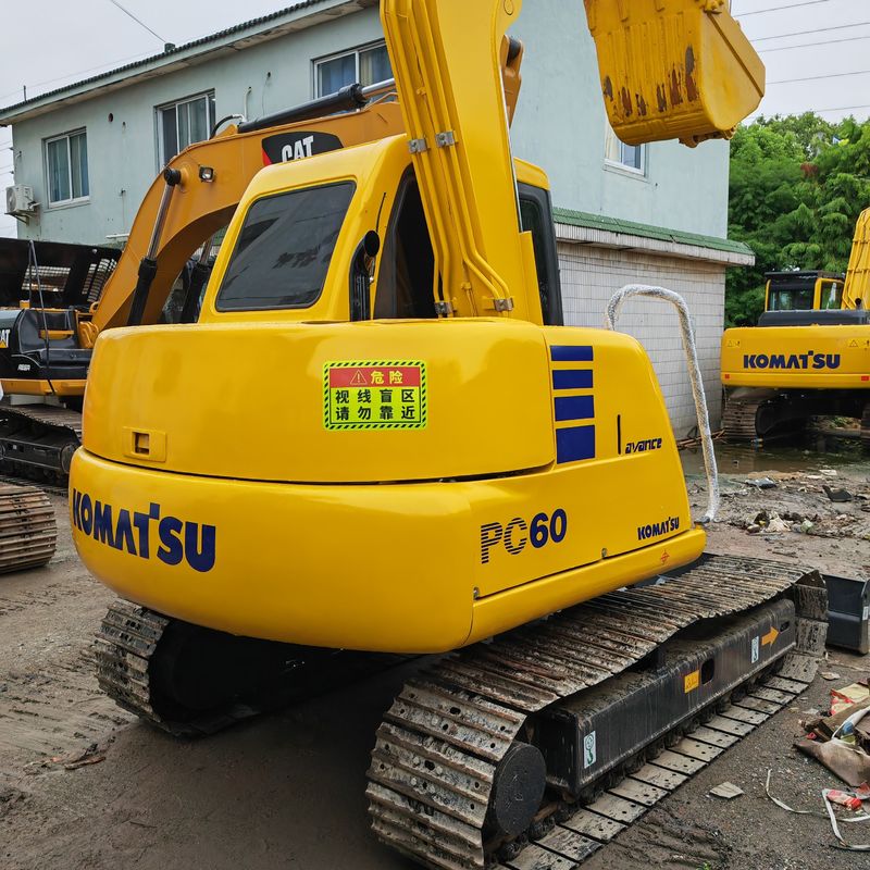 İkinci el kazıcı inşaat makineleri Komatsu PC60 Japonya orijinal satılıyor Komatsu kullanılmış ucuz kazıcı