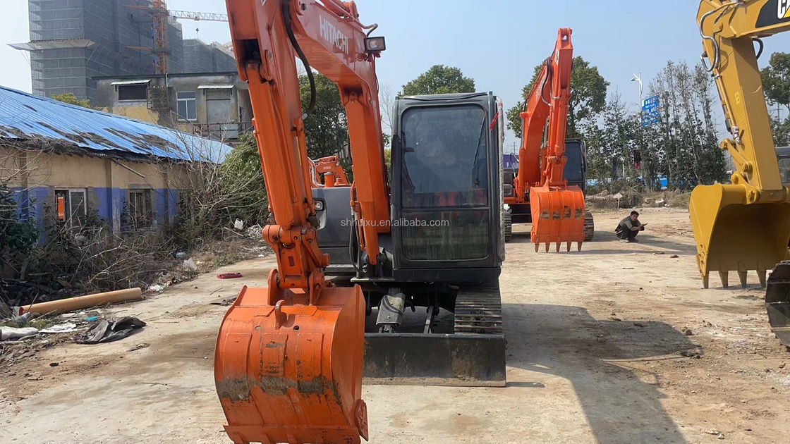 6000KG Zx60 Kullanılmış Hitachi Kazıcı Orijinal Renk Kullanılmış Hitachi Mini Kazıcı