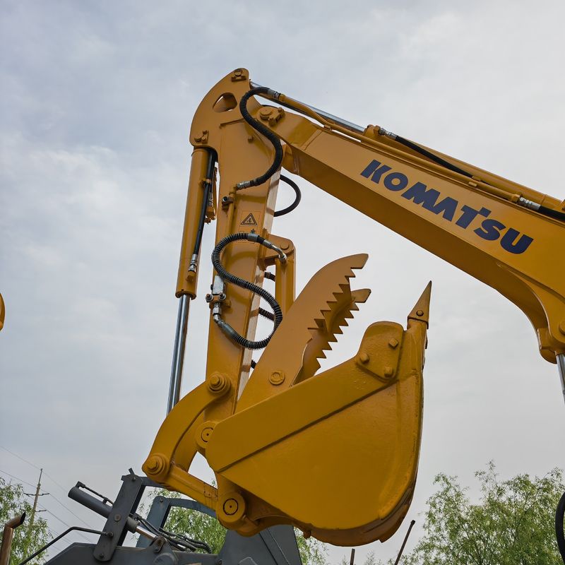 Kullanılmış mini ekskavatör Komatsu PC40MR küçük kazıcı kullanılmış makineler mini ekskavatörler sürücü Komatsu PC40MR fabrika fiyatı