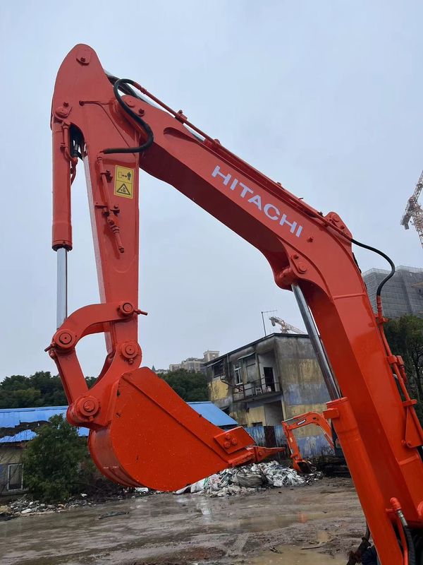 5500kg Kullanılmış Mini Ekskavatör Hitachi Zx50u İkinci El Ekskavatör Orijinal Renk