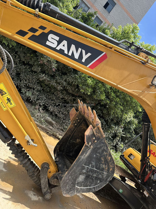 Butik Kullanılmış Çin Marka Kazıcı SANY135C 13.5 Ton Sany İkinci El Kazıcılar