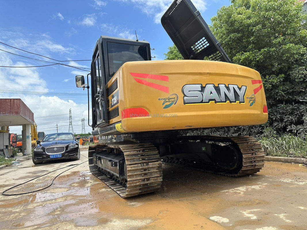 13 ton kullanılmış kazıcı Sany 135 ikinci el kazıcı 1.4m3 kova kapasitesi