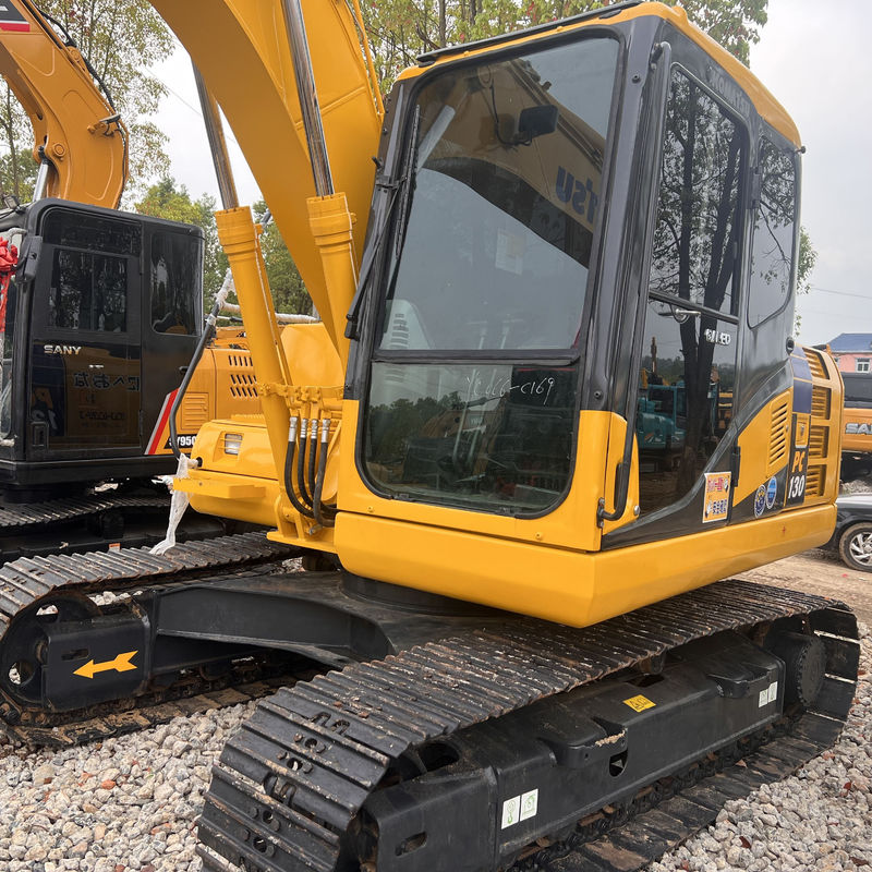 Kullanılmış hidrolik sürünen kazıcı Komatsu pc130 diğer inşaat makineleri ikinci el kazıcı Komatsu pc130 ucuz fiyat