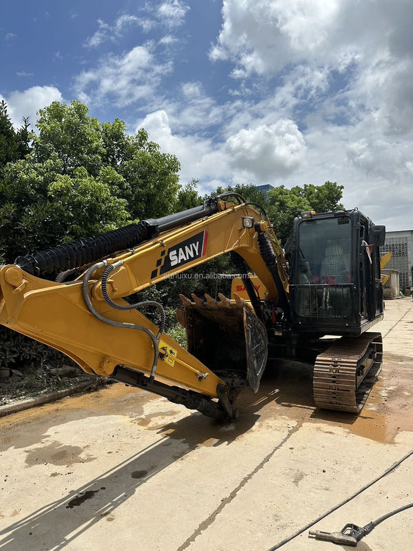 13 ton kullanılmış kazıcı Sany 135 ikinci el kazıcı 1.4m3 kova kapasitesi