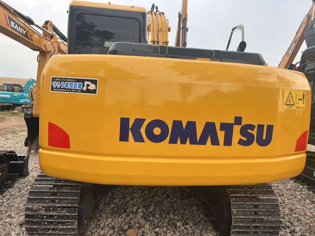 Kullanılmış hidrolik sürünen kazıcı Komatsu pc130 diğer inşaat makineleri ikinci el kazıcı Komatsu pc130 ucuz fiyat