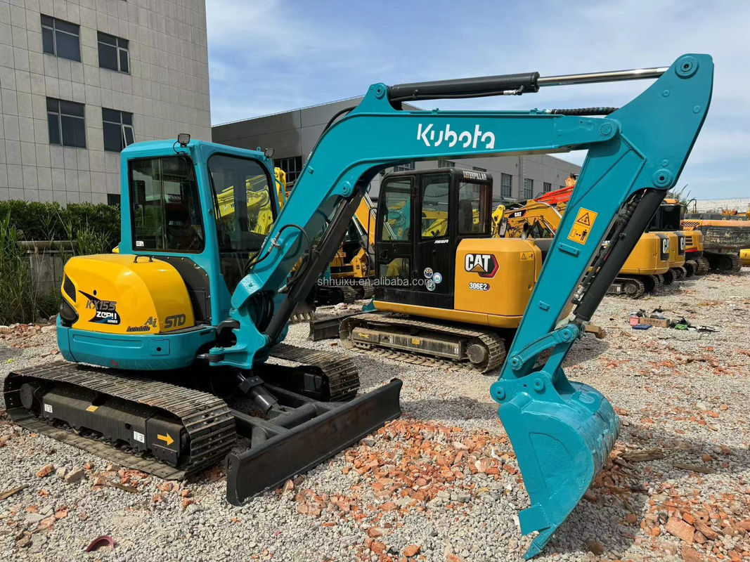 Mini Kullanılmış Çarpıcı Kazı makinesi Kubota 155 İkinci El Düşük Çalışma Saati Kazı makinesi