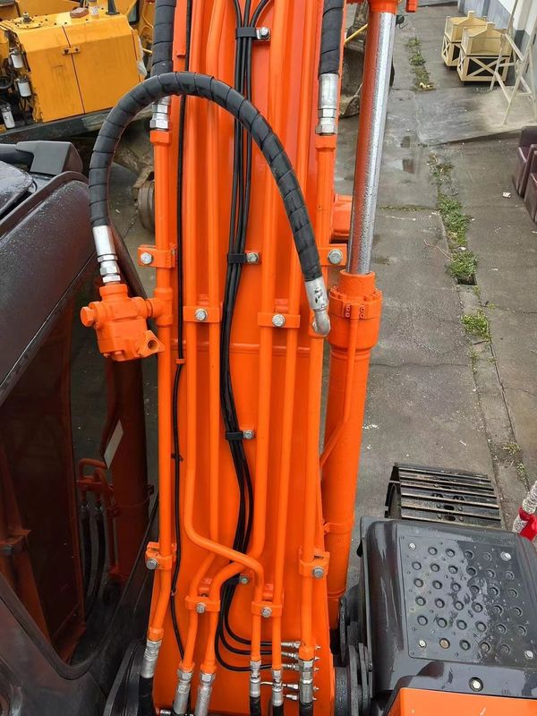 12.5 ton orijinal kullanılmış Hitachi Excavator Zx130 kullanılmış hidrolik sürünen kazıcı