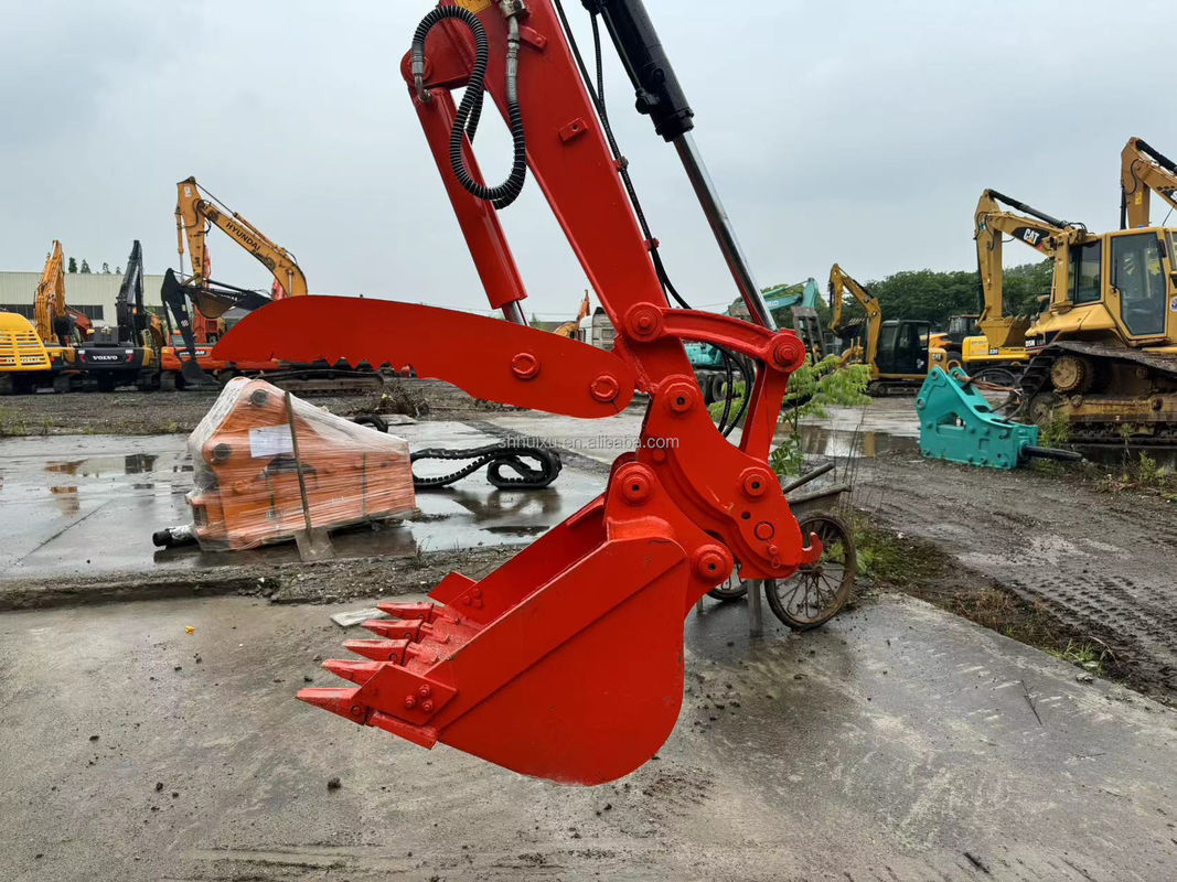Mini KUBOTA KX165 İkinci el kazıcı sürünme tipi hareketli