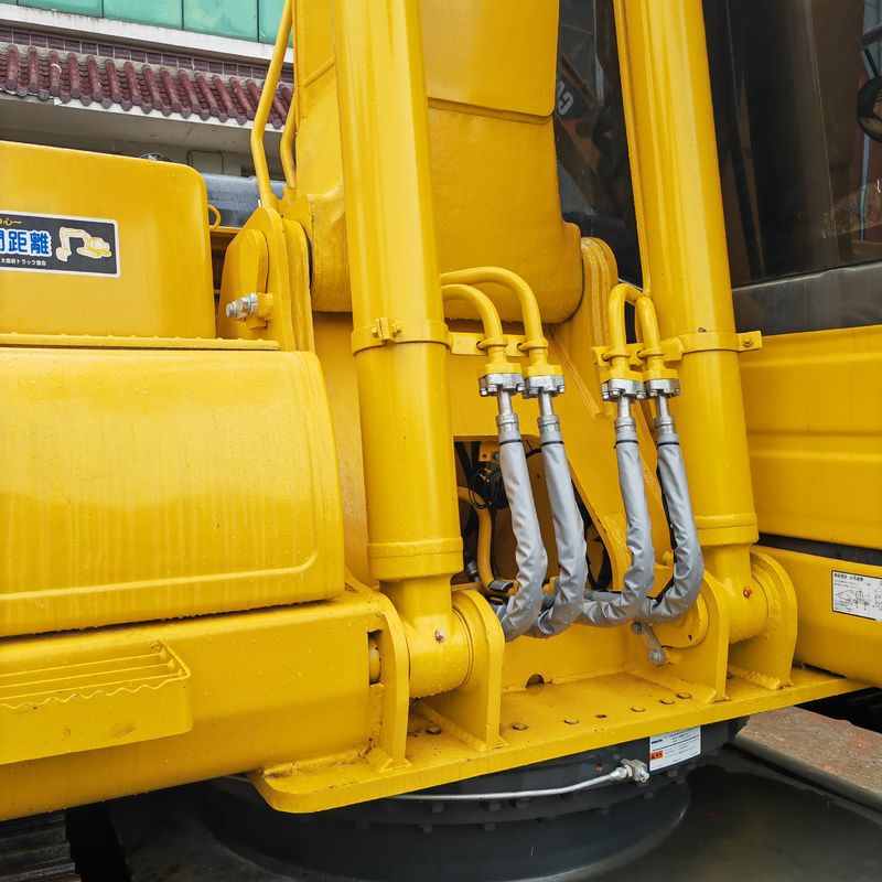 Yeni % 90 kullanılmış sürünen kazıcı Komatsu pc200-8 fabrika fiyatı stokta en kaliteli ikinci el inşaat makineleri