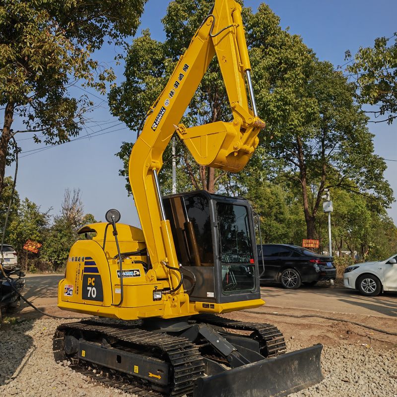 düşük çalışma saatleri kullanılan ekskavatör komatsu pc70-8/yüksek güçlü kullanılan ekskavatör komatsu pc70-8