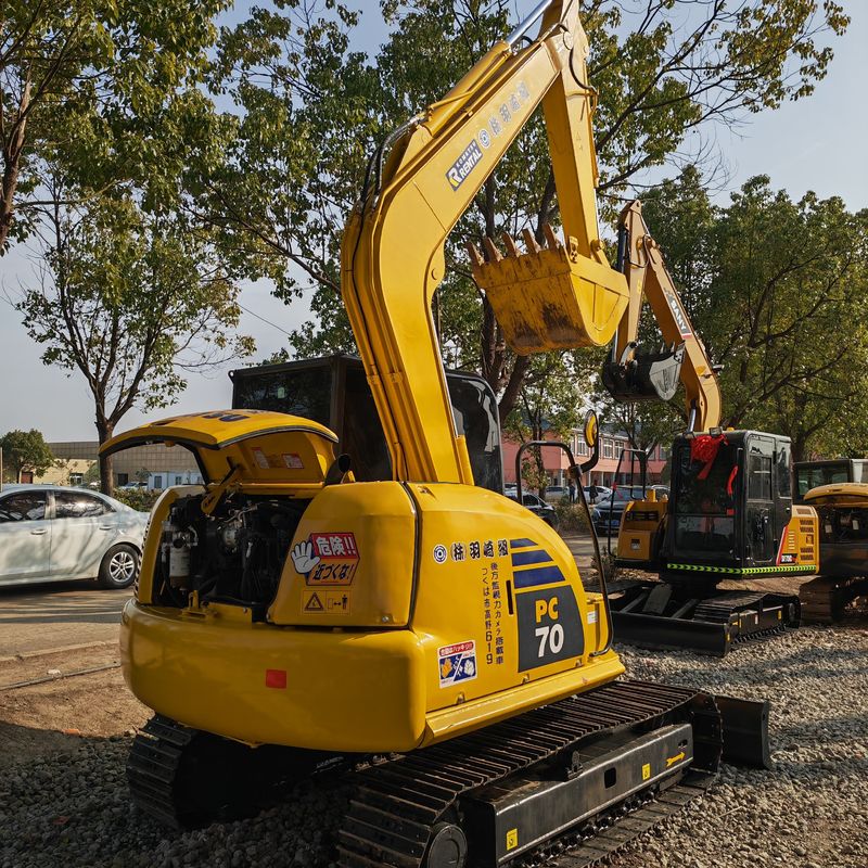 düşük çalışma saatleri kullanılan ekskavatör komatsu pc70-8/yüksek güçlü kullanılan ekskavatör komatsu pc70-8