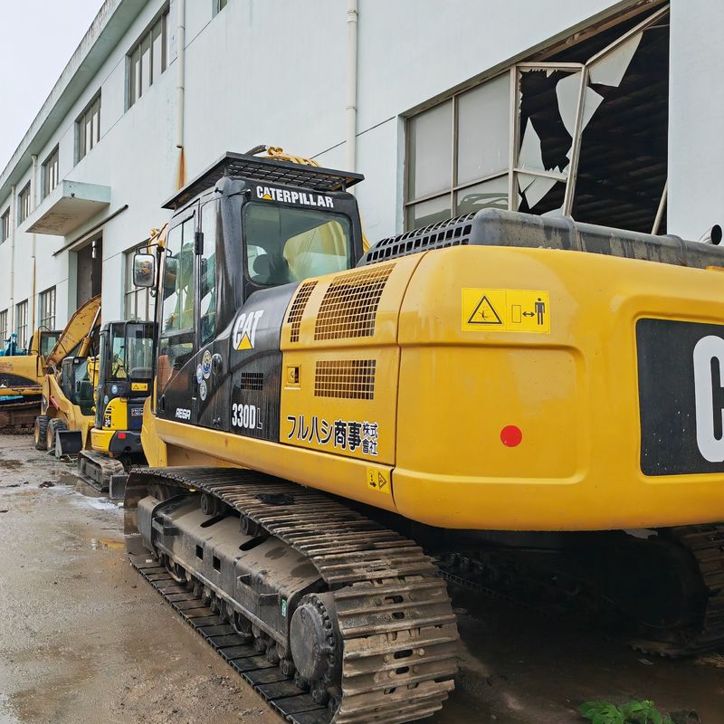 Yüksek ağırlıklı makine kullanılan kazık makineleri CAT 330D dizel motor kazık kazık kazık