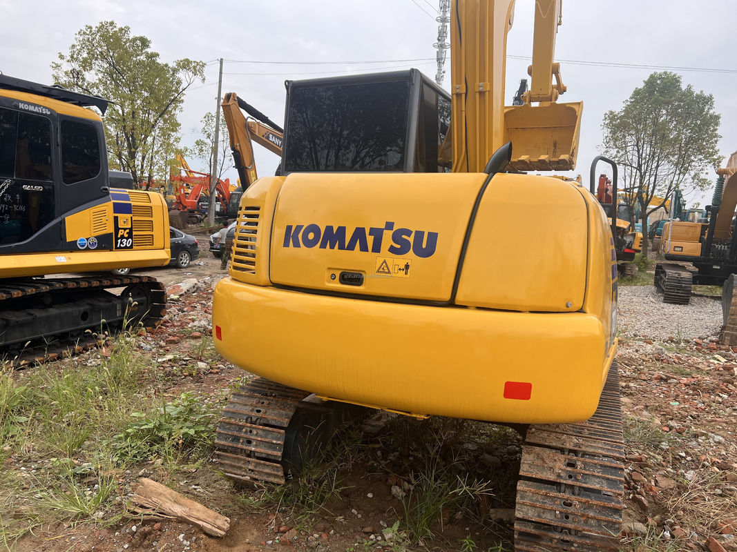 Japon motoru ile orta boy kazma makinesi ikinci el komatsu pc130/kullanılmış komatsu pc130 düşük çalışma saati satışta