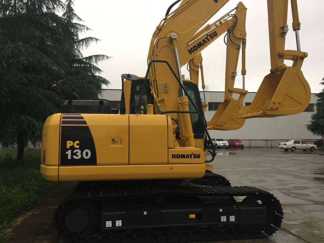 Japon motoru ile orta boy kazma makinesi ikinci el komatsu pc130/kullanılmış komatsu pc130 düşük çalışma saati satışta