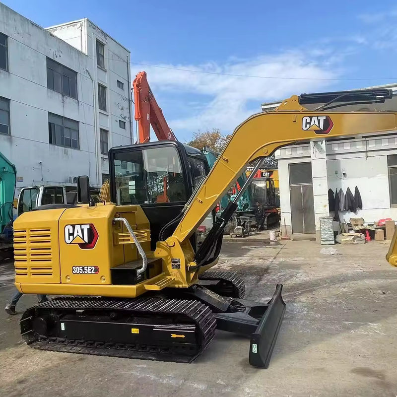 Düşük saatli Kullanılmış Caterpillar Cat 305.5E Kullanılmış 303 8ton 220 210dl Cat 306E Mini Kullanılmış Kazı makinesi