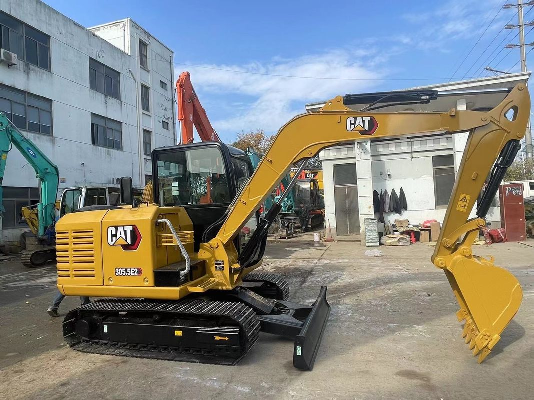 Düşük saatli Kullanılmış Caterpillar Cat 305.5E Kullanılmış 303 8ton 220 210dl Cat 306E Mini Kullanılmış Kazı makinesi