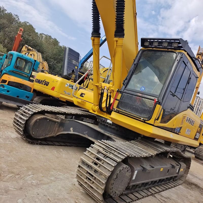 orijinal renk kullanılmış kazıcı komatsu pc350-7/ikinci el kazıcı komatsu pc350-7 satışta