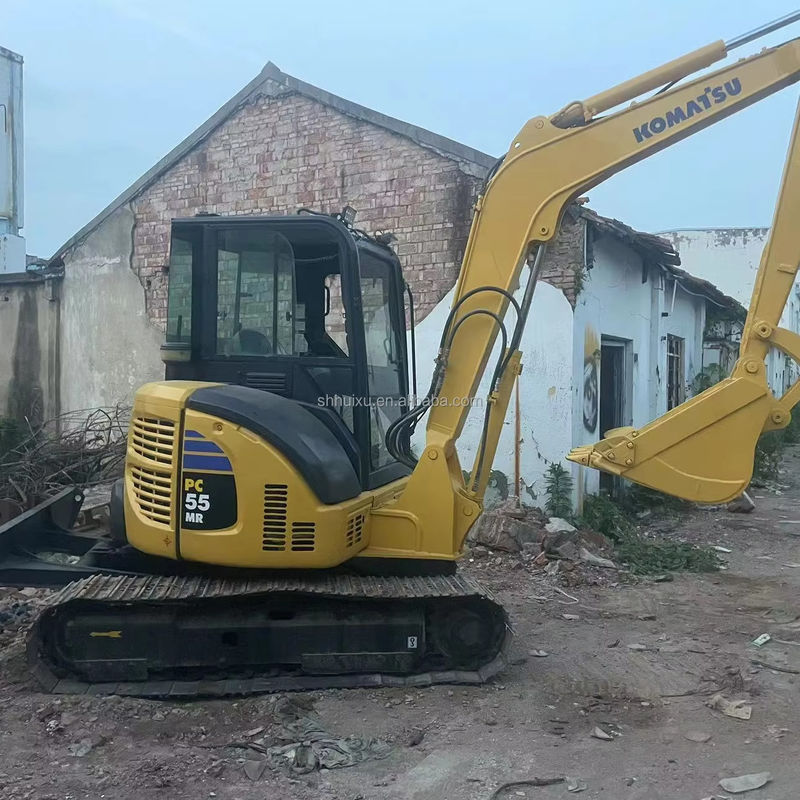 orijinal motor kullanılmış komatsu oc55/goos hali ikinci el mini komatsu pc55 satışta