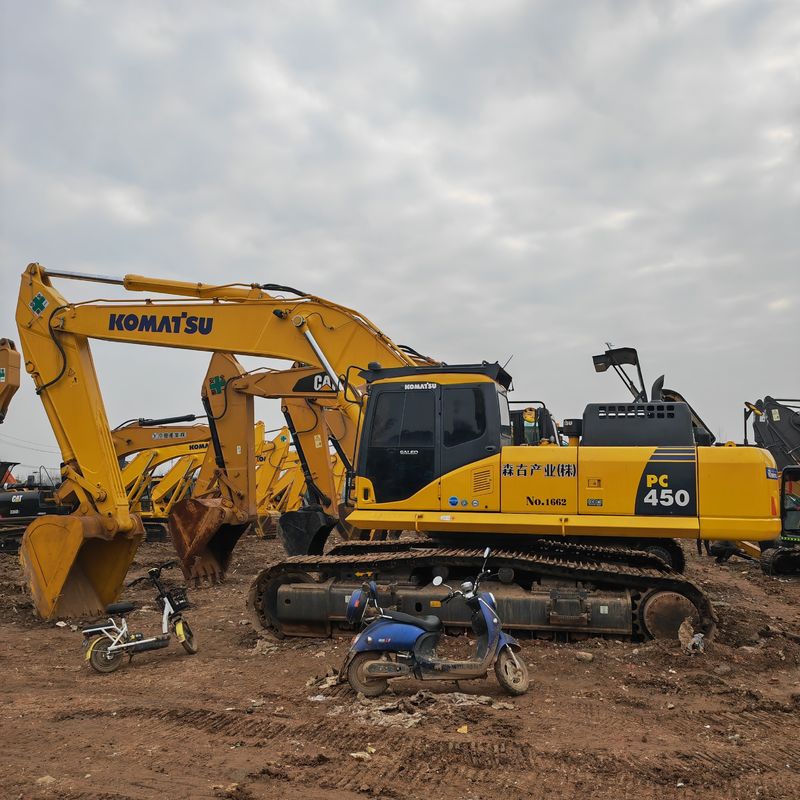 Yüksek kazma gücü kullanılmış büyük kazıcı komatsu pc450/ saniye el komatsu pc450 satışta