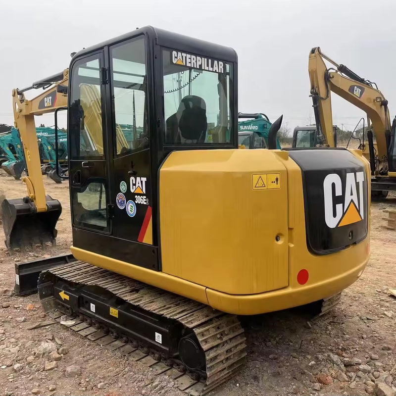 Orijinal Japonya CAT306E 305.5 308E 320D Kullanılmış Mini ekskavatör/ EPA sertifikalı inşaat ve inşaat makineleri