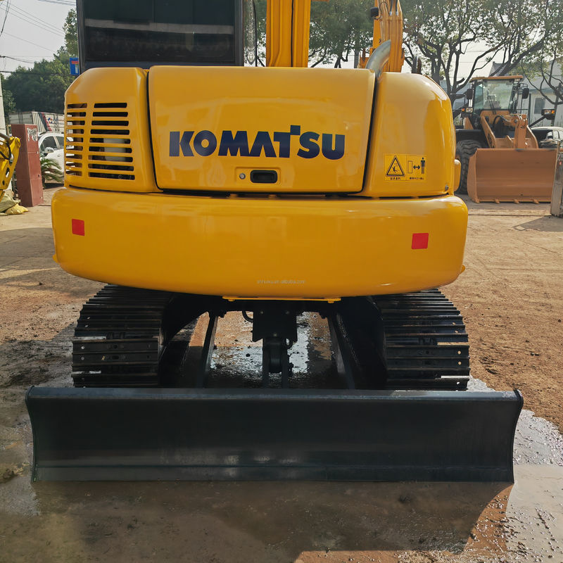 7 Ton Kullanılmış Komatsu Pc70 8 İkinci El Pc70 8 Komatsu 7000KG 0.3m3 Kov Kapasitesi