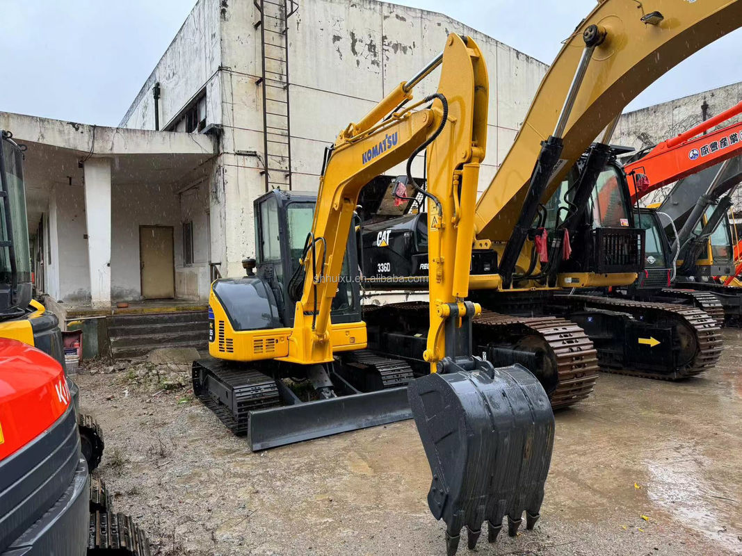 5.5ton mini kullanılmış ekskavatör kullanılmış komatsu pc55/ucuz fiyat yüksek kaliteli ikinci el komatsu pc55 satışta
