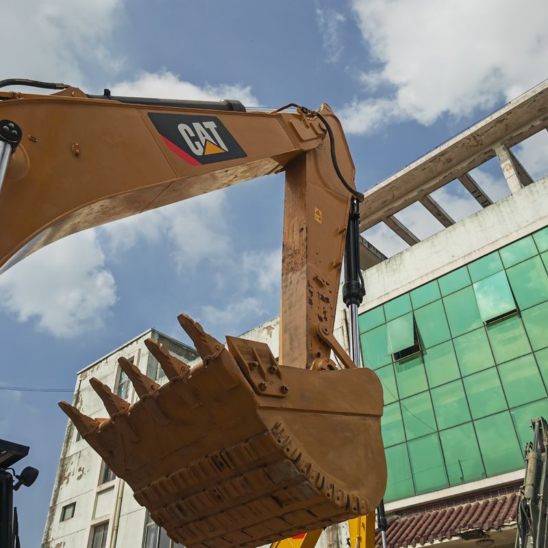 Fabrika Deneyimleri Kullanılmış CAT 320GC 306GC kazık makinesi CAT 320GC Satış için düşük fiyatlı inşaat küçük ekipmanları