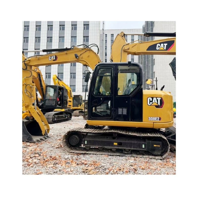 Kazı makinesi Kullanılmış Caterpillar cat3068E 307.5 306 ikinci el Japonya motor cat 306 EPA sertifikası inşaat küçük ekipman