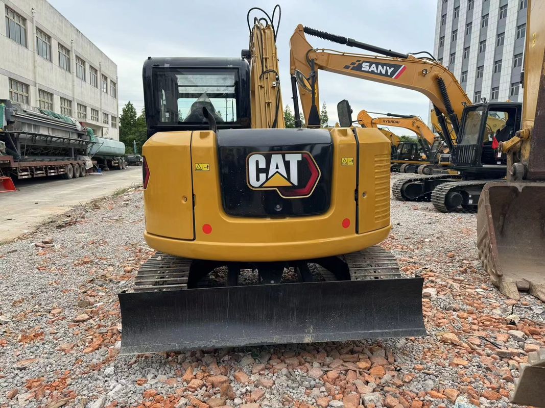 Kazı makinesi Kullanılmış Caterpillar cat3068E 307.5 306 ikinci el Japonya motor cat 306 EPA sertifikası inşaat küçük ekipman