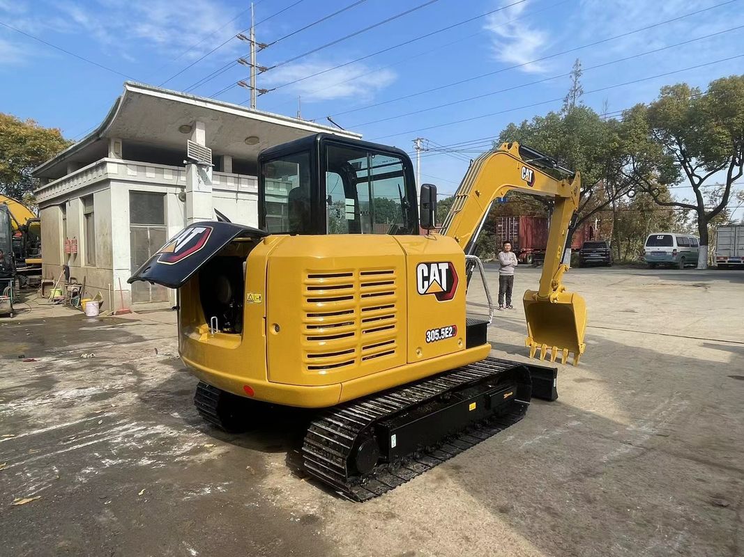Kullanılmış ekskavatörler CAT 305.5 307.5 308E ikinci el ekskavatörler inşaat makineleri Evcil küçük makineler