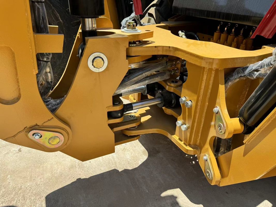 Kullanılmış kazık makinesi Caterpillar CAT420F backhoes her iki ucunda da meşgul / ikinci el japon traktör motoru iyi durumda