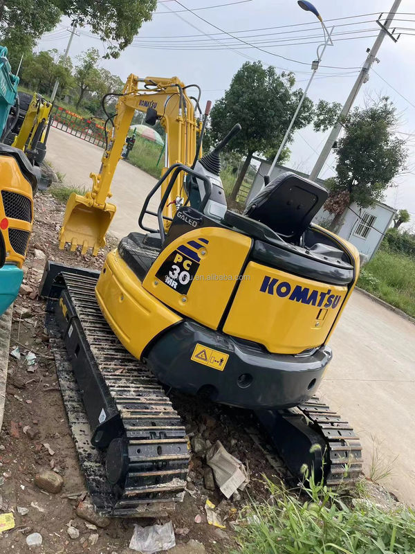 KOMATSU Markası Mini Kazıcılar 3 Ton 4 Ton Kullanılmış Komatsu Pc30 Pc35 Pc40