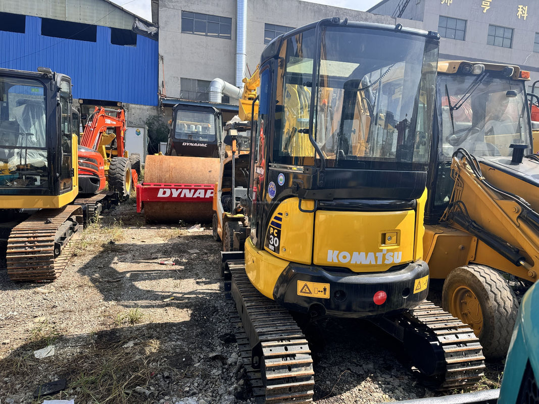 KOMATSU Markası Mini Kazıcılar 3 Ton 4 Ton Kullanılmış Komatsu Pc30 Pc35 Pc40
