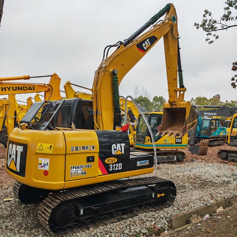 AVE EPA sertifikası Japonya mini kazık makinesi Caterpillar CAT312D 320D 330D ikinci el kazık makinesi