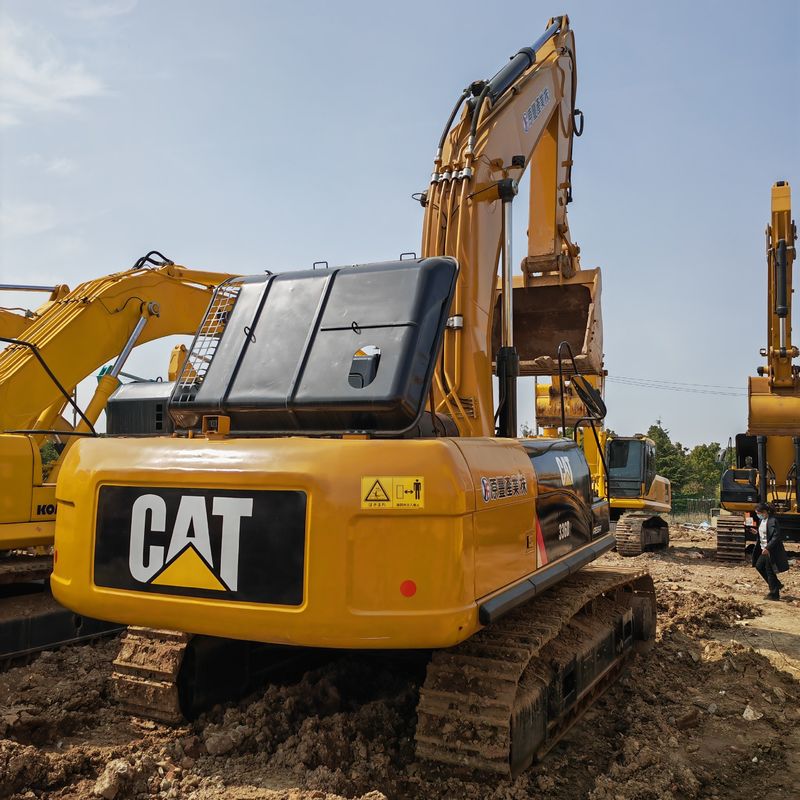 Kullanılmış kazık makinesi Caterpillar CAT33D 320D / kullanılmış 30T ucuz kazık makinesi diğer inşaat makineleri