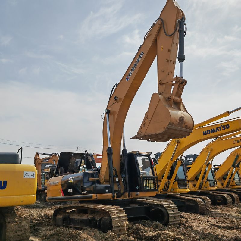 Kullanılmış kazık makinesi Caterpillar CAT33D 320D / kullanılmış 30T ucuz kazık makinesi diğer inşaat makineleri