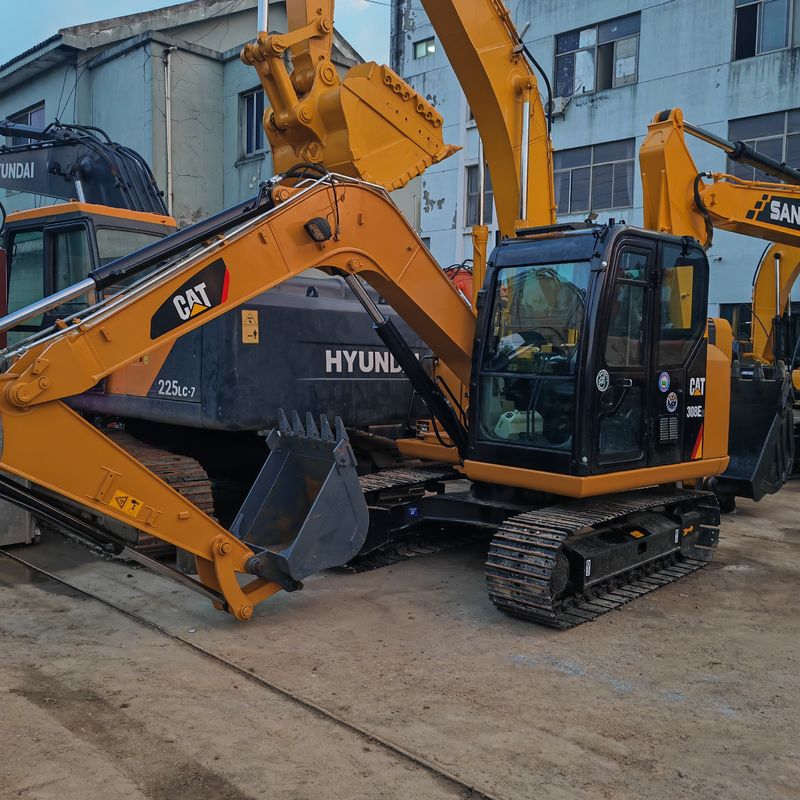 Kedi kullanılmış kazıcı tırtıl CAT308E 306E 305.5E/ inşaat makineleri altyapısı EPA sertifikasına sahip