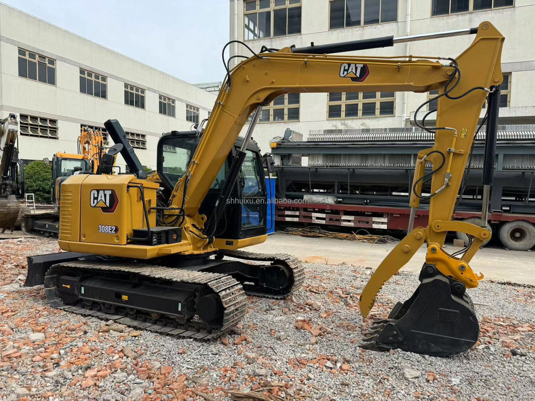 Kazı makinesi Kullanılmış Caterpillar cat308e ikinci el Japonya motor cat 308e EPA sertifikalı kullanılmış cat 308e
