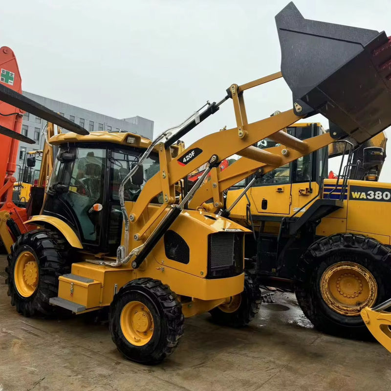 Kullanılmış çekirdek yükleyici Caterpillar CAT420F çekirdek yükleyici cat 420f/ ikinci el yapon çekirdek motor iyi durumda