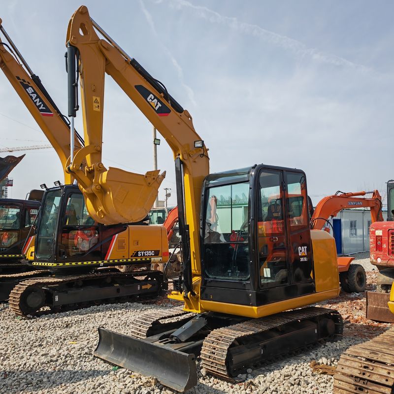 Kullanılmış ekskavatörler CAT 305.5E 5 tonlu ikinci el ekskavatörler ucuz CAT 305.5 Diğer inşaat makineleri EPA sertifikası var