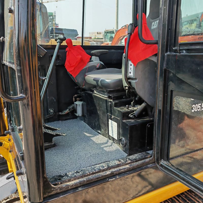 Kullanılmış ekskavatörler CAT 305.5E 5 tonlu ikinci el ekskavatörler ucuz CAT 305.5 Diğer inşaat makineleri EPA sertifikası var