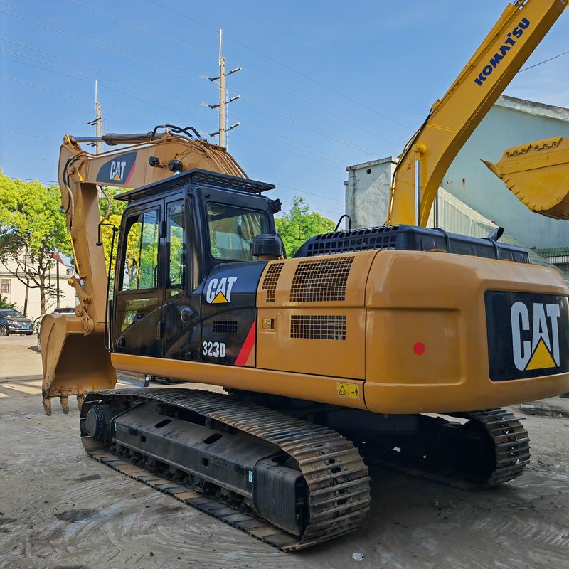 kullanılmış sürünen kazık makinesi cat 323d/iyi kaliteli ikinci el kazık makinesi cat 323d