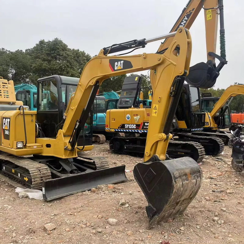 Caterpillar kullanılmış kazık makinesi cat306e/ ikinci el mini kazık makinesi cat306e satışta