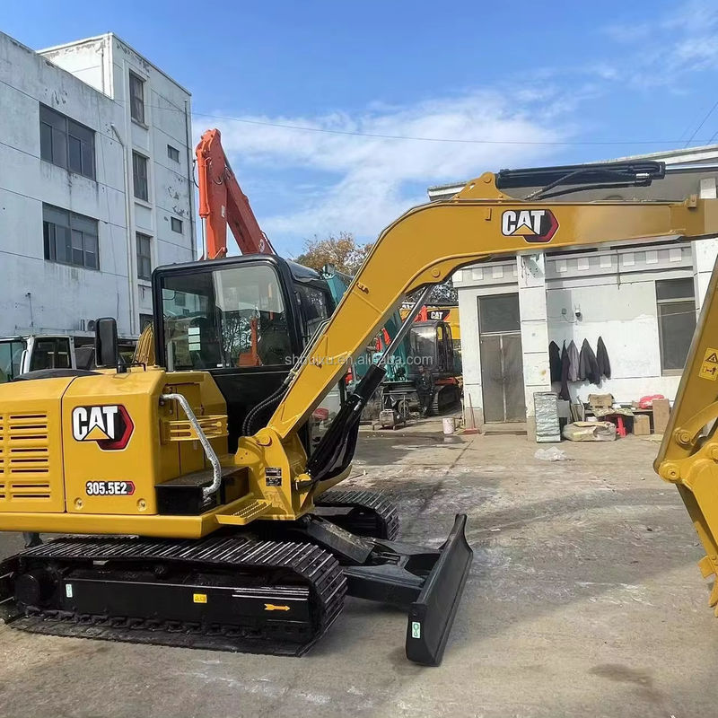 kullanılmış kedi 305.5e kazık makinesi sürünen 305e/iyi kaliteli ikinci el kazık makinesi kedi 305.5e satılıyor